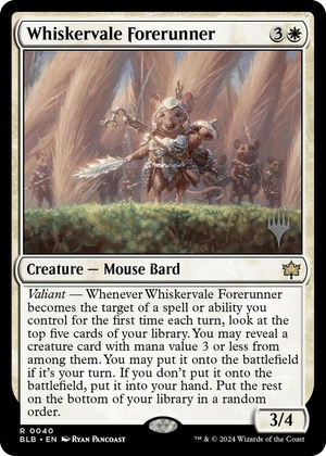 0040 Whiskervale Forerunner R Promo Pack: Bloomburrow