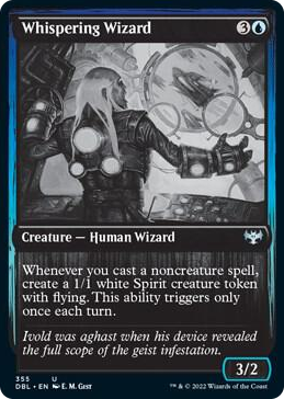0355 Whispering Wizard U Innistrad: Double Feature