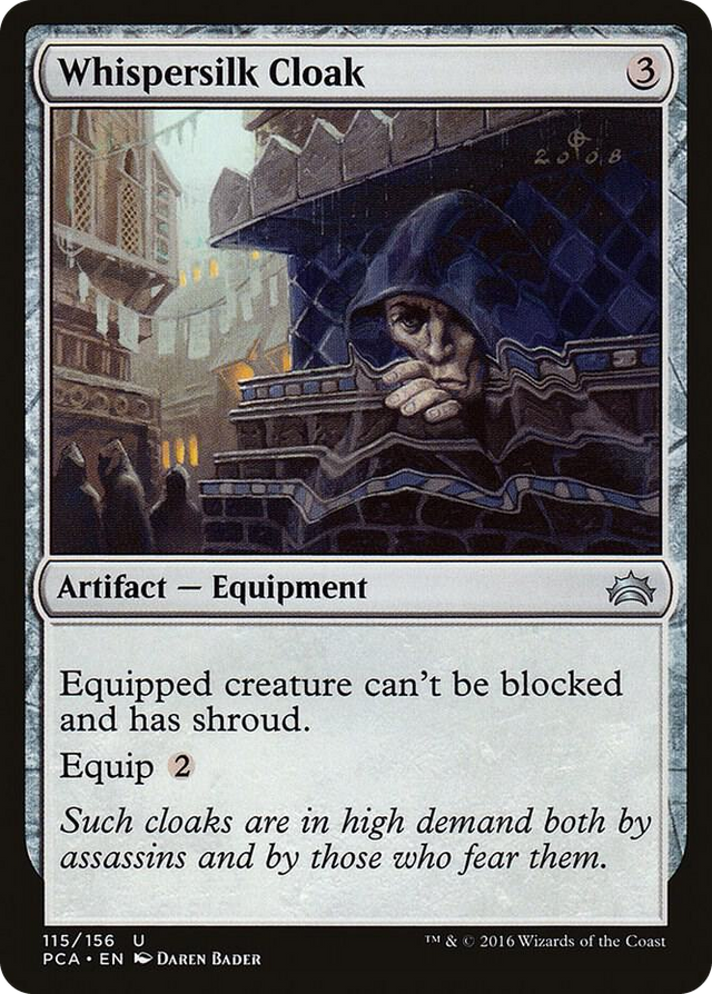 0115 Whispersilk Cloak U Planechase Anthology