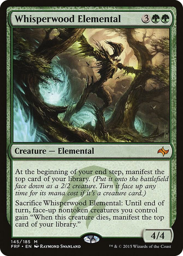 0145 Whisperwood Elemental M Fate Reforged