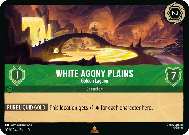 0102 White Agony Plains - Golden Lagoon Rare Whispers in the Well
