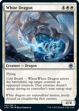 0041 White Dragon U Adventures in the Forgotten Realms
