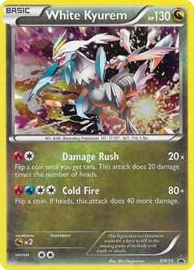 BW059 White Kyurem - BW59 Promo Black and White Promos