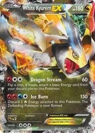 BW063 White Kyurem EX - BW63 Promo Black and White Promos