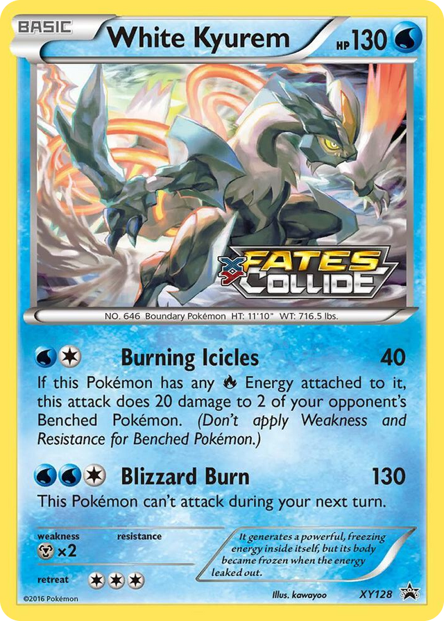 XY128 White Kyurem (Prerelease) Promo XY Promos