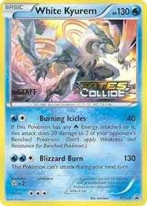 XY128 White Kyurem - XY128 (Prerelease) [Staff] Promo XY Promos