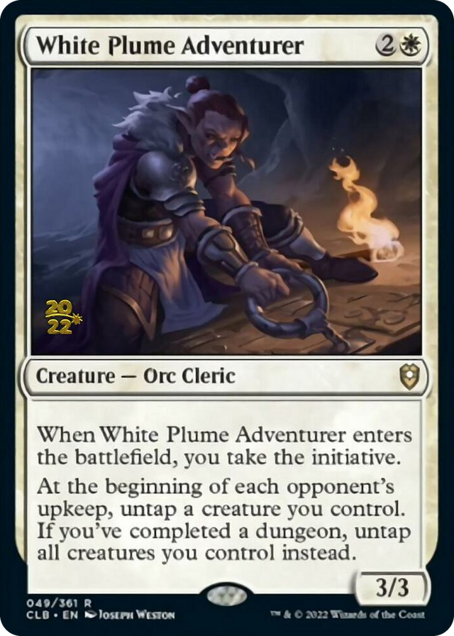 0049 White Plume Adventurer R Prerelease Cards