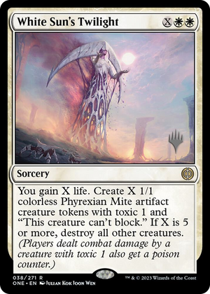 0038 White Sun's Twilight R Promo Pack: Phyrexia: All Will Be One