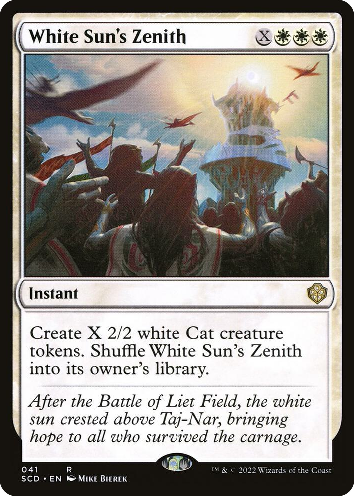 0041 White Sun's Zenith R Starter Commander Decks