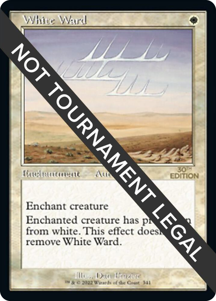 0341 White Ward (Retro Frame) U 30th Anniversary Edition
