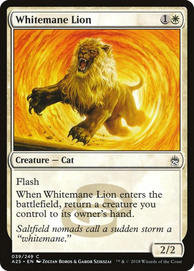 0039 Whitemane Lion C Masters 25