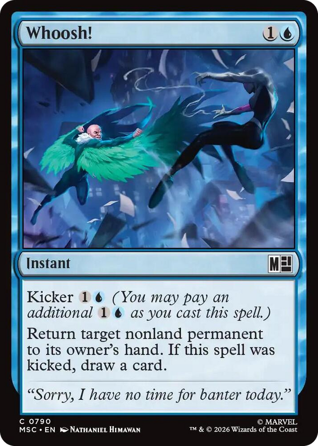 0790 Whoosh! C Commander: Marvel Super Heroes