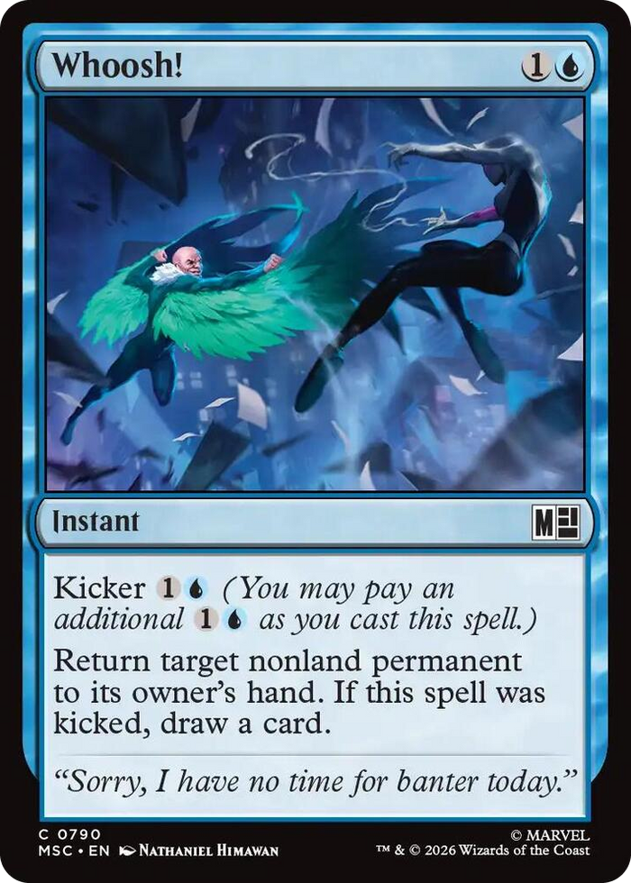 Whoosh! #790 C - Commander: Marvel Super Heroes Pokemon card