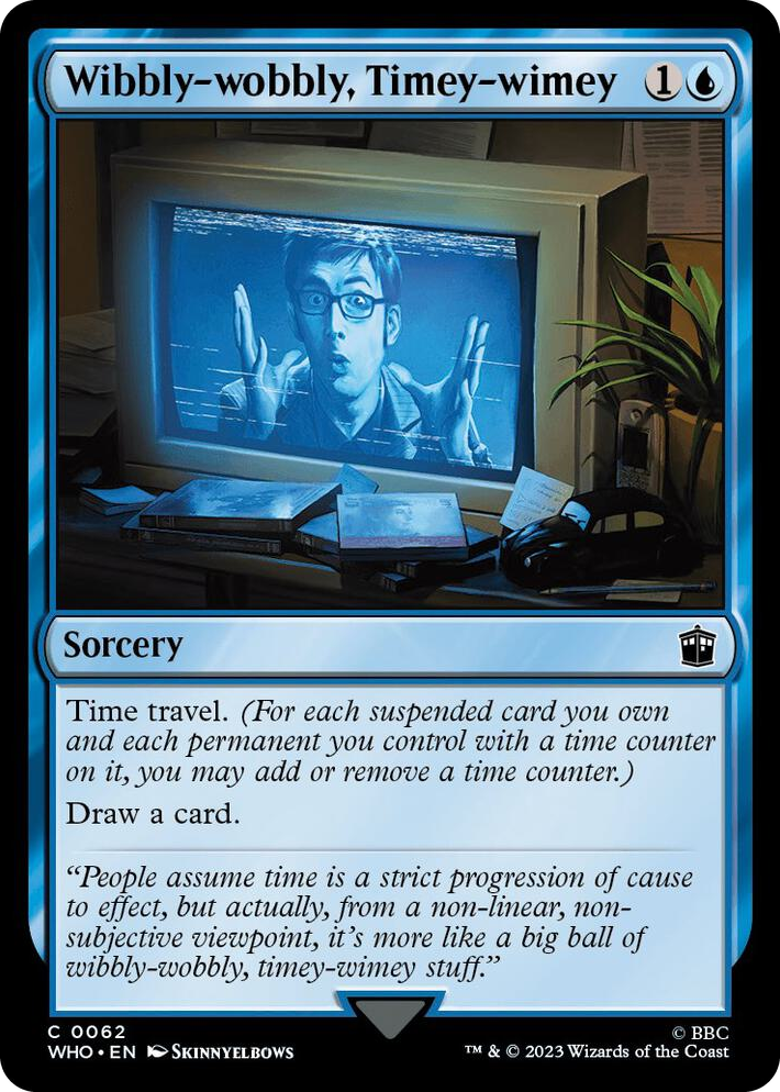 0062 Wibbly-wobbly, Timey-wimey C Universes Beyond: Doctor Who