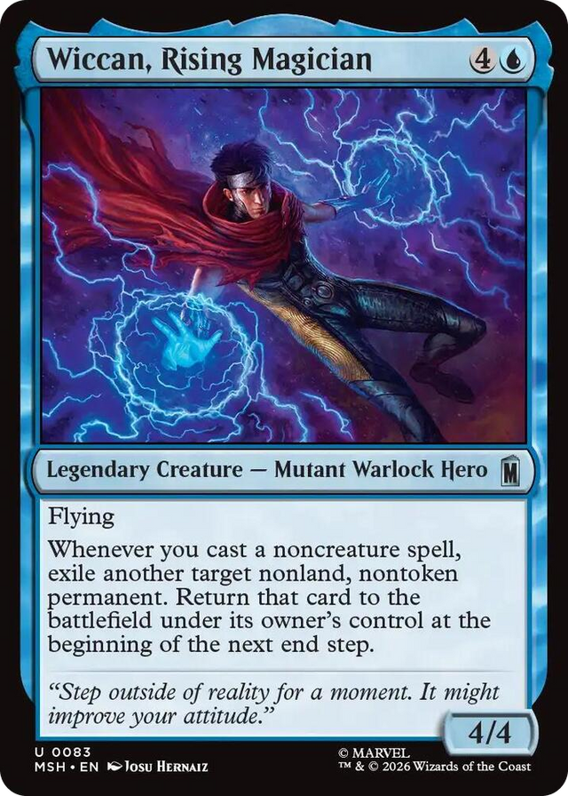 0083 Wiccan, Rising Magician U Marvel Super Heroes