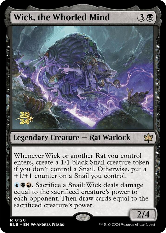 0120 Wick, the Whorled Mind R Prerelease Cards