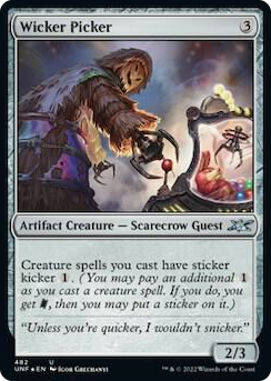 0482 Wicker Picker (Galaxy Foil) U Unfinity