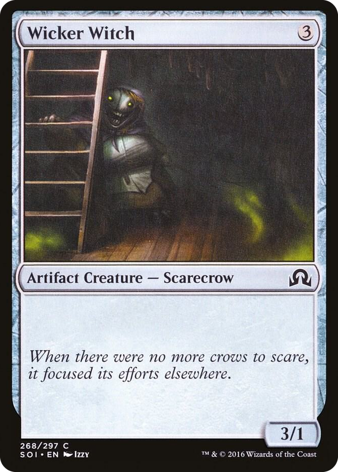 Wicker Witch #268 C - Shadows over Innistrad Pokemon card