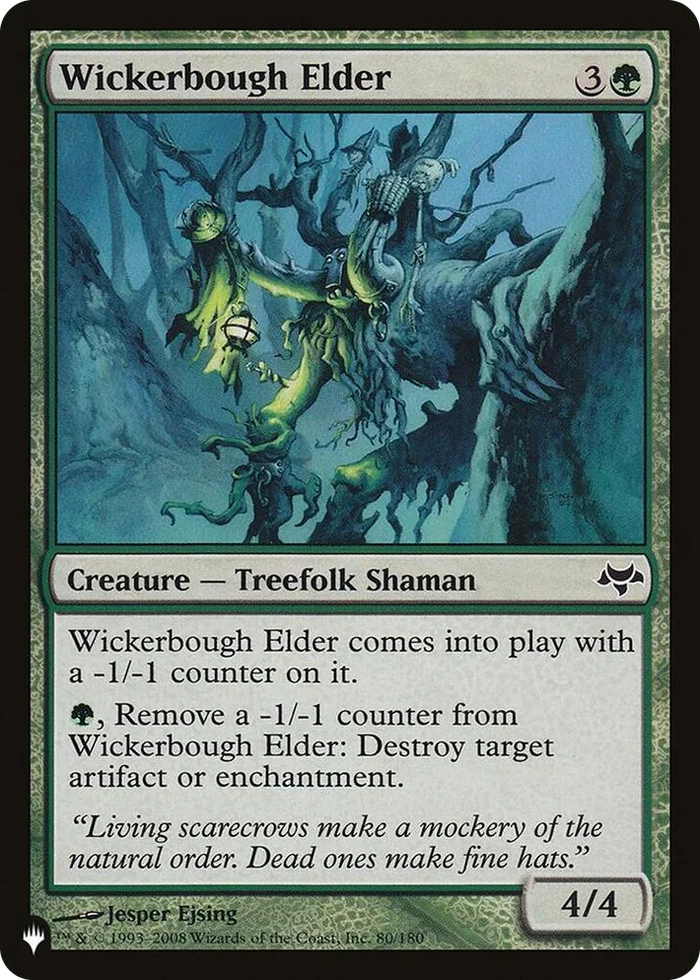 0080 Wickerbough Elder C The List Reprints