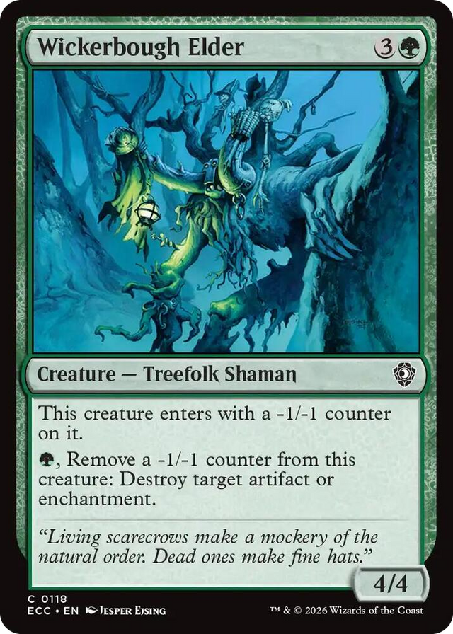 0118 Wickerbough Elder C Commander: Lorwyn Eclipsed