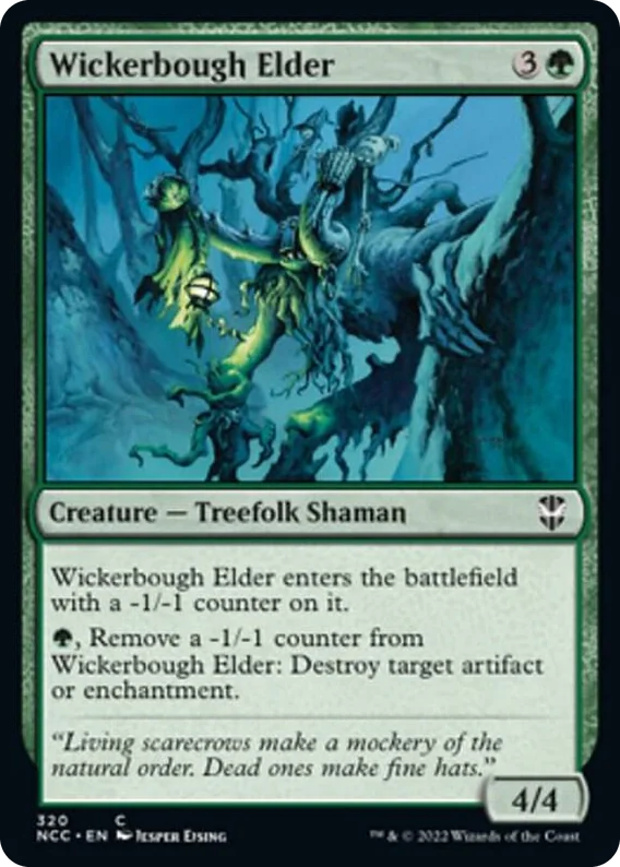 0320 Wickerbough Elder C Commander: Streets of New Capenna