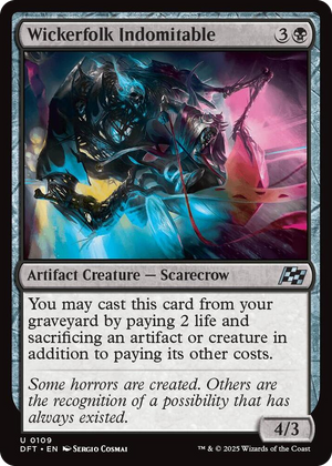 0109 Wickerfolk Indomitable U Aetherdrift