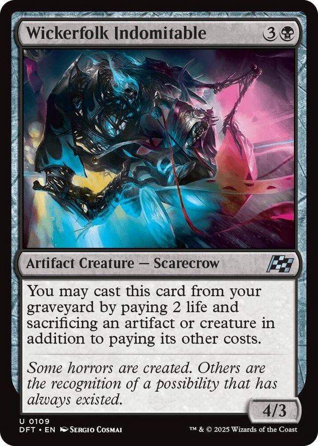 0109 Wickerfolk Indomitable U Aetherdrift