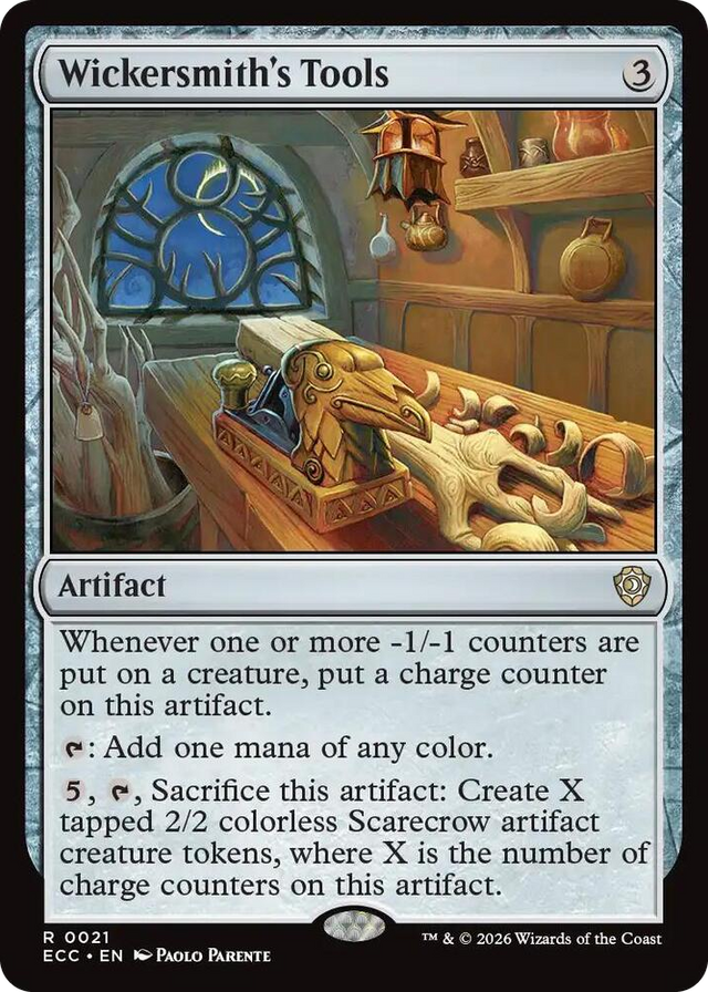 0021 Wickersmith's Tools R Commander: Lorwyn Eclipsed