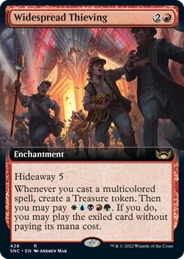 0428 Widespread Thieving (Extended Art) R Streets of New Capenna