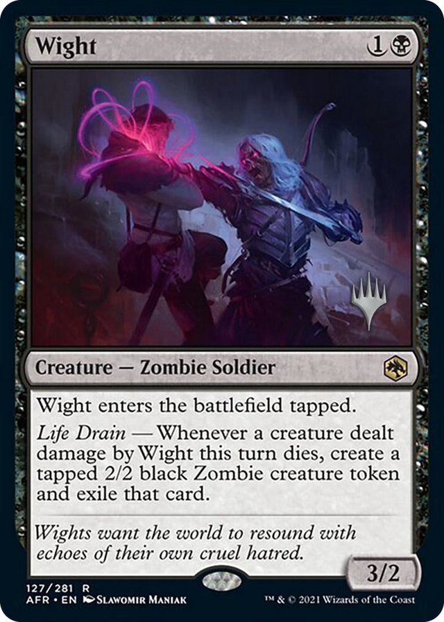 0127 Wight R Promo Pack: Adventures in the Forgotten Realms