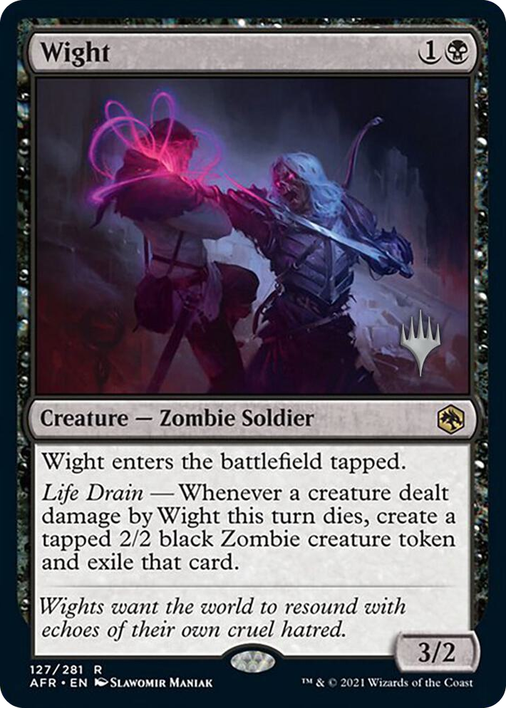 0127 Wight R Promo Pack: Adventures in the Forgotten Realms
