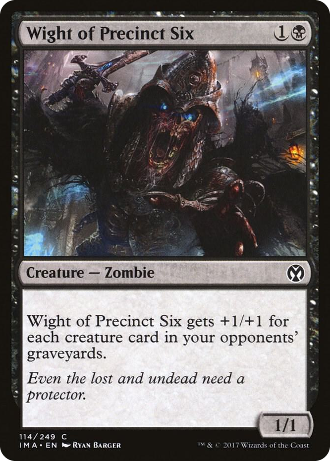0114 Wight of Precinct Six C Iconic Masters