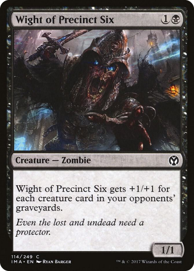 0114 Wight of Precinct Six C Iconic Masters