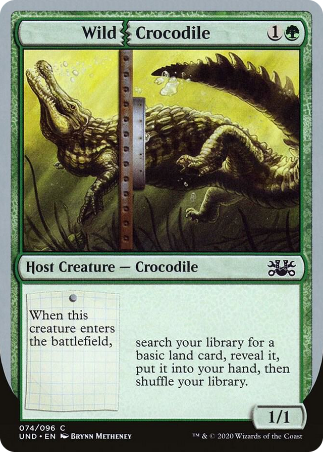 0074 Wild Crocodile C Unsanctioned