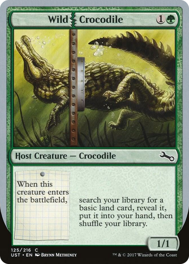 0125 Wild Crocodile C Unstable