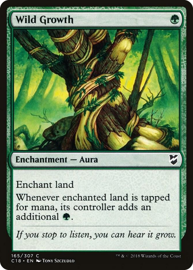 0165 Wild Growth C Commander 2018