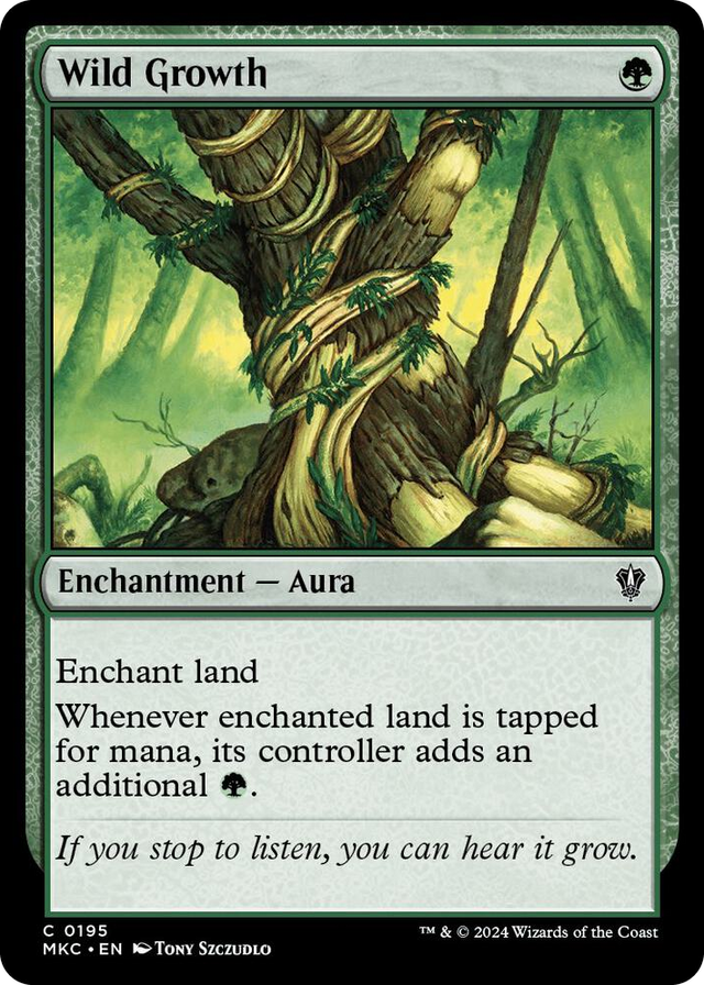 0195 Wild Growth C Commander: Murders at Karlov Manor