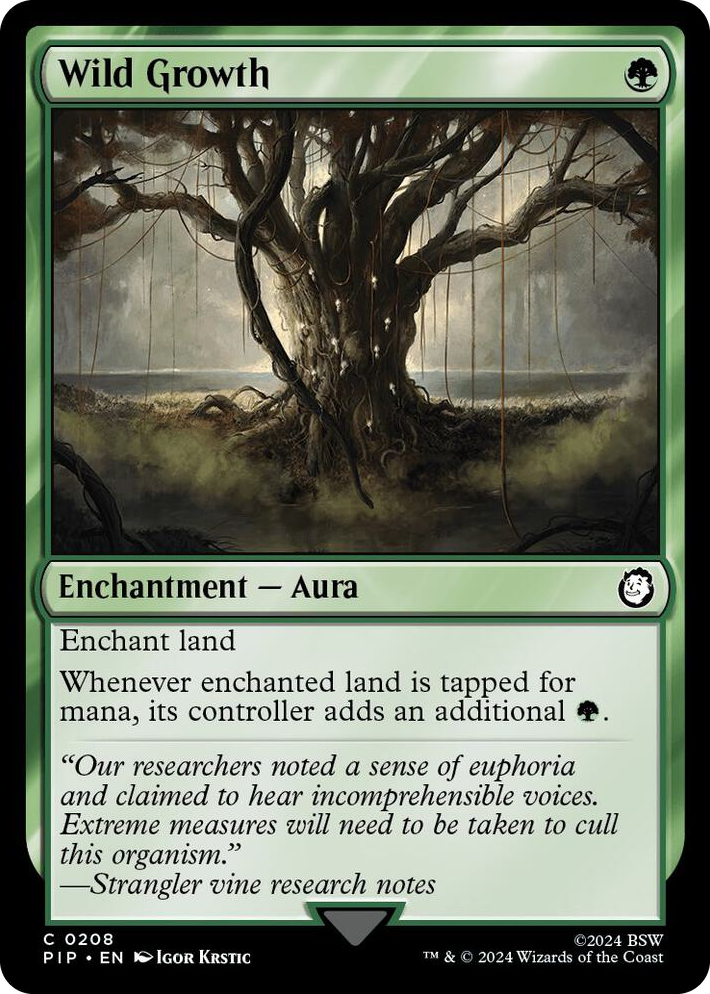 0208 Wild Growth C Universes Beyond: Fallout
