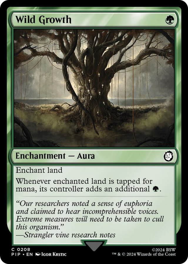 0208 Wild Growth C Universes Beyond: Fallout
