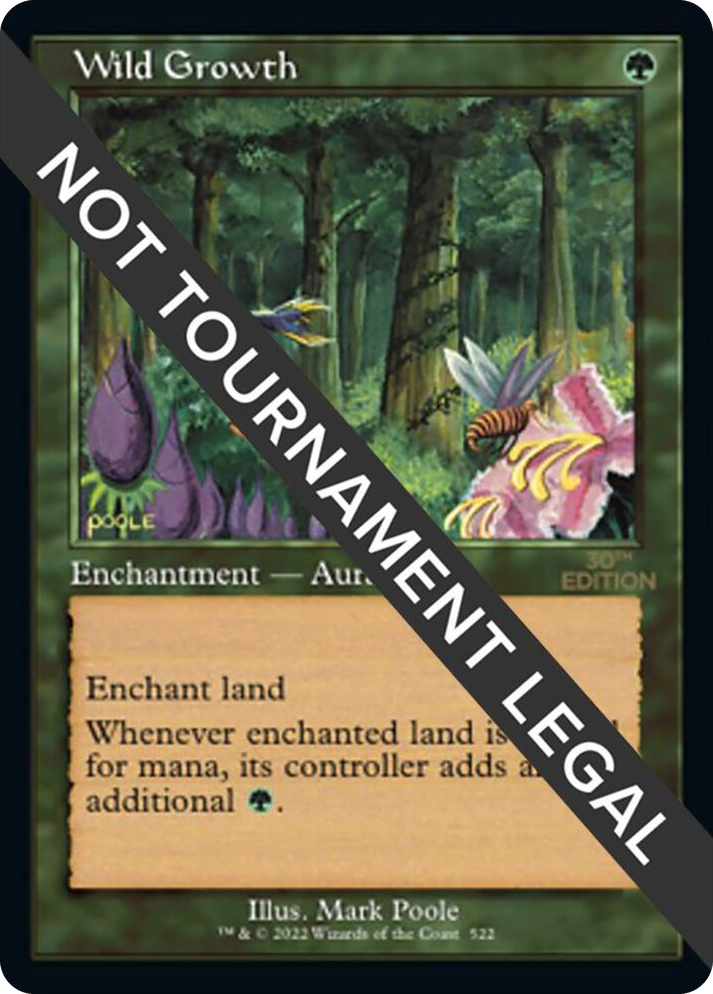 0522 Wild Growth (Retro Frame) C 30th Anniversary Edition