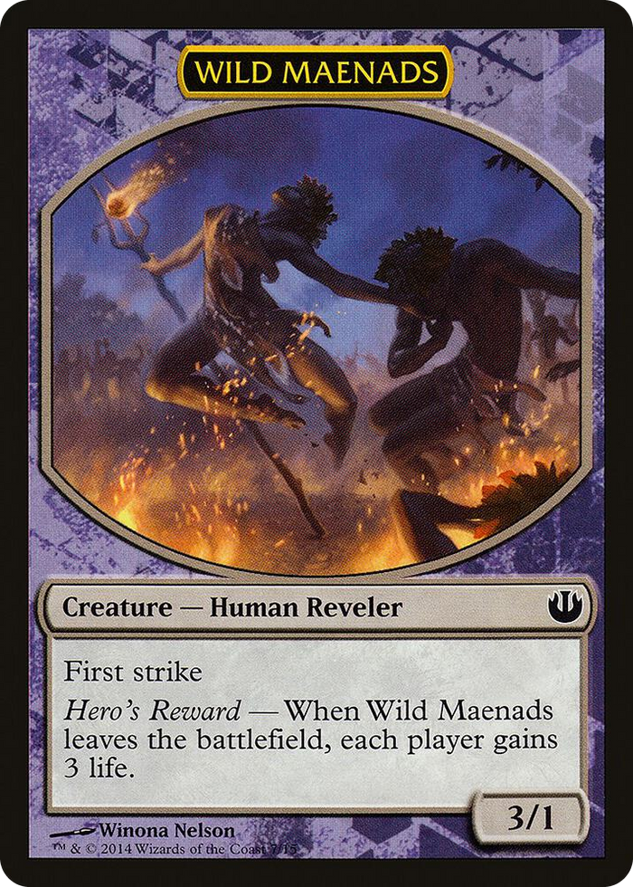 Wild Maenads #7 S - Hero's Path Promos Pokemon card