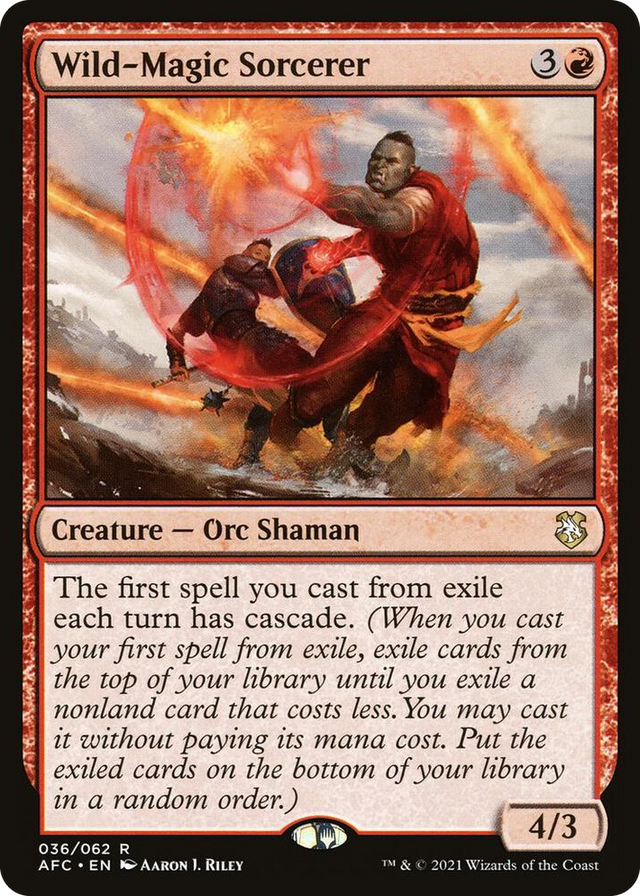 0036 Wild-Magic Sorcerer R Commander: Adventures in the Forgotten Realms