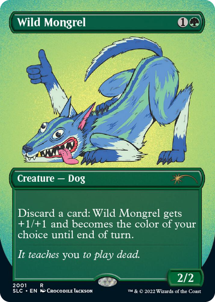 2001 Wild Mongrel R Secret Lair Countdown Kit