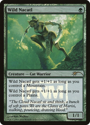 0012 Wild Nacatl P FNM Promos