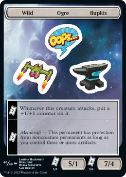 0040 Wild Ogre Bupkis T Unfinity