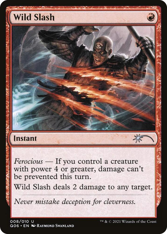 0008 Wild Slash U Unique and Miscellaneous Promos
