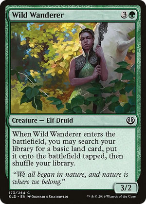 0173 Wild Wanderer C Kaladesh