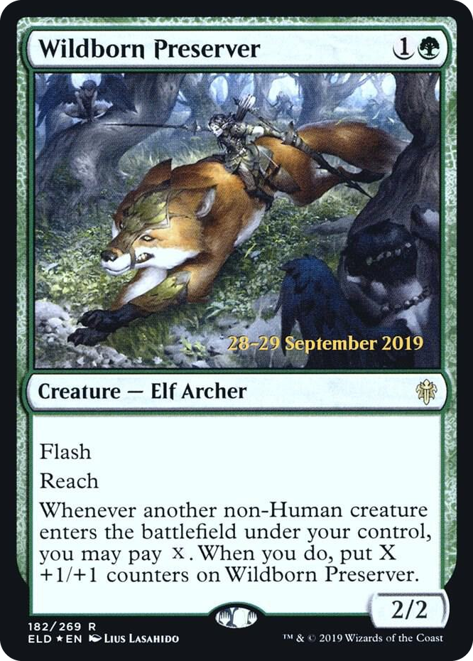 0182 Wildborn Preserver R Prerelease Cards
