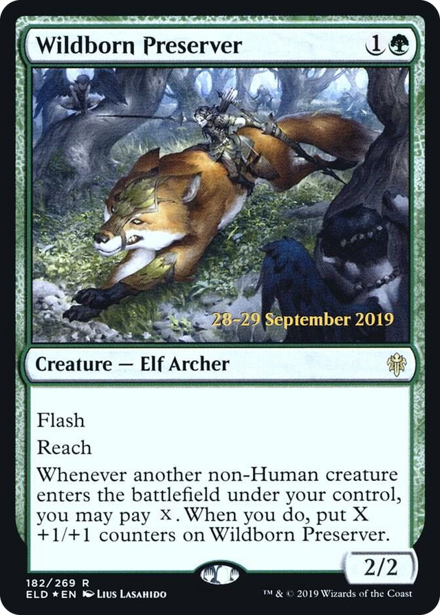0182 Wildborn Preserver R Prerelease Cards