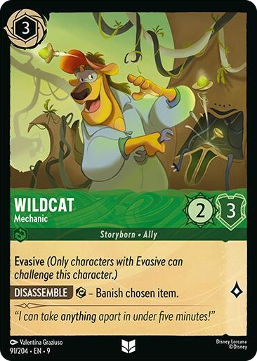 0091 Wildcat - Mechanic Uncommon Fabled